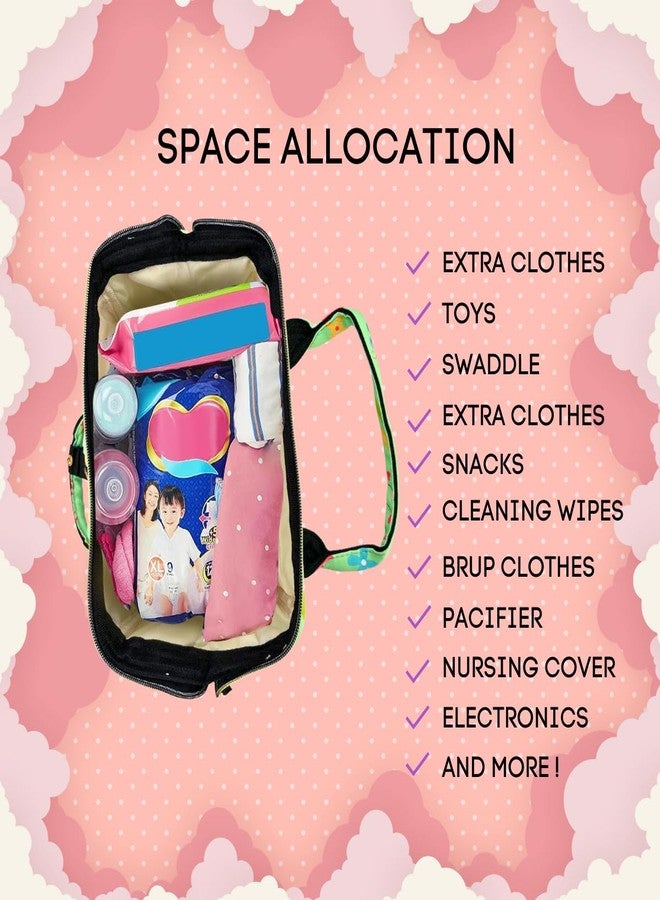 OBABY Baby Diaper Bag spacious/multi-pocket/diaper backpack/fashionable/waterproof/large capacity/durable/Maternity Backpack Cum Tote bag Spacious to Easily Organise Baby Essentials. - Image 4