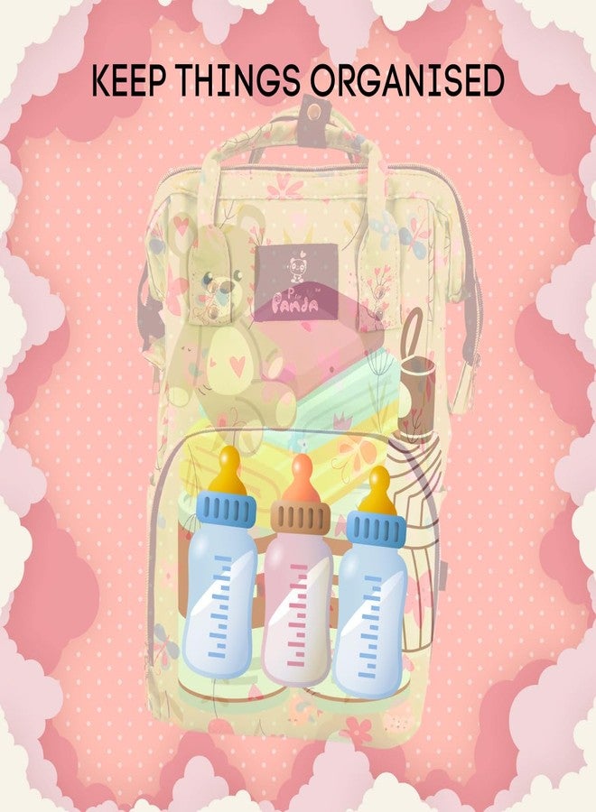 OBABY Baby Diaper Bag spacious/multi-pocket/diaper backpack/fashionable/waterproof/large capacity/durable/Maternity Backpack Cum Tote bag Spacious to Easily Organise Baby Essentials. - Image 5