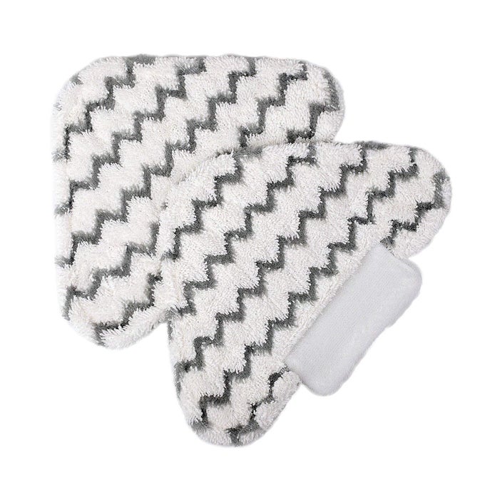 WASHABLE STEAM MOP PADS TRIANGLE REPLACEMENT CLEANING PADS FITS SHARK LIFTAWAYGENIUS HARD FLOOR STEAM POCKET MOP S3973D S3973 S5003D S6002 2 PACK