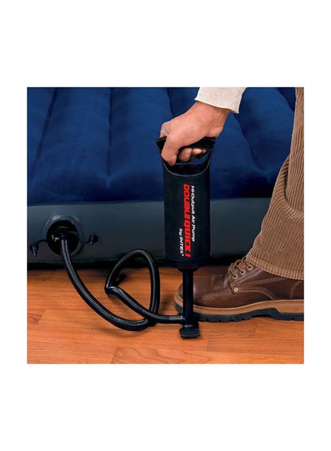 INTEX Manual Air Pump Black With 3-Rings Sunset Glow Pool 114x25cm - Image 4