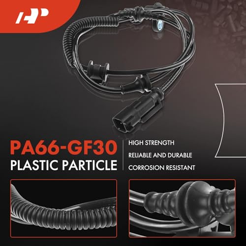 A-Premium ABS Wheel Speed Sensor Compatible with Ford & Lincoln Models - Explorer, Flex, Special Service Police Sedan, Taurus, MKS, MKT - Rear Driver or Passenger Side, Replace# AE93-2C190-BE - Image 4