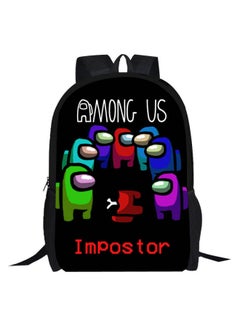Game Schoolbag For Primary School Students Creative Polyester Shoulder Bag Pencil Bag Small Satchel Three-piece Pattern Customization-Color:Single-layer Backpack 16