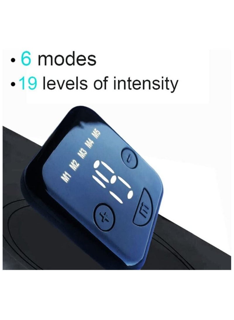 مييلان وسادة تدليك كهربائية تهتز مدلك القدم الذكية التحكم عن بعد وسادة تدليك الدورة الدموية ، استرخاء القدم - Image 4