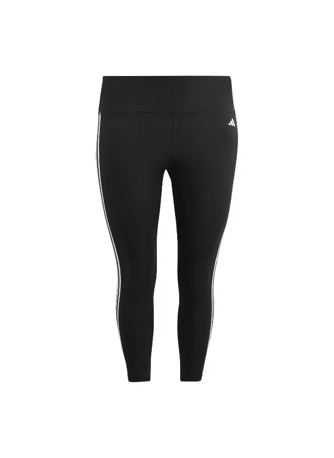 Adidas adidas Te 3S 78 Ps Black Training Tights 1X