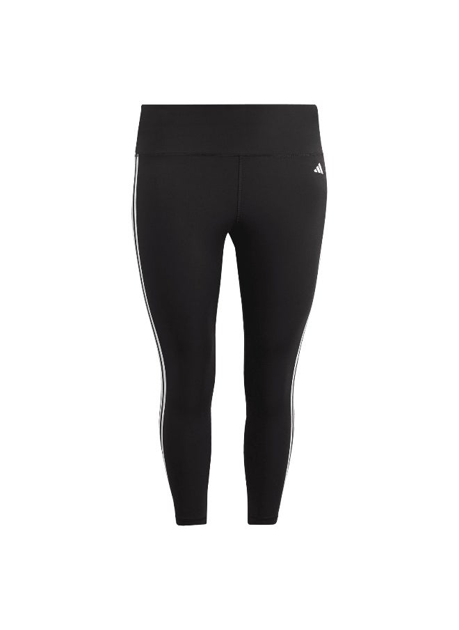 Adidas adidas Te 3S 78 Ps Black Training Tights 1X  - Image 2