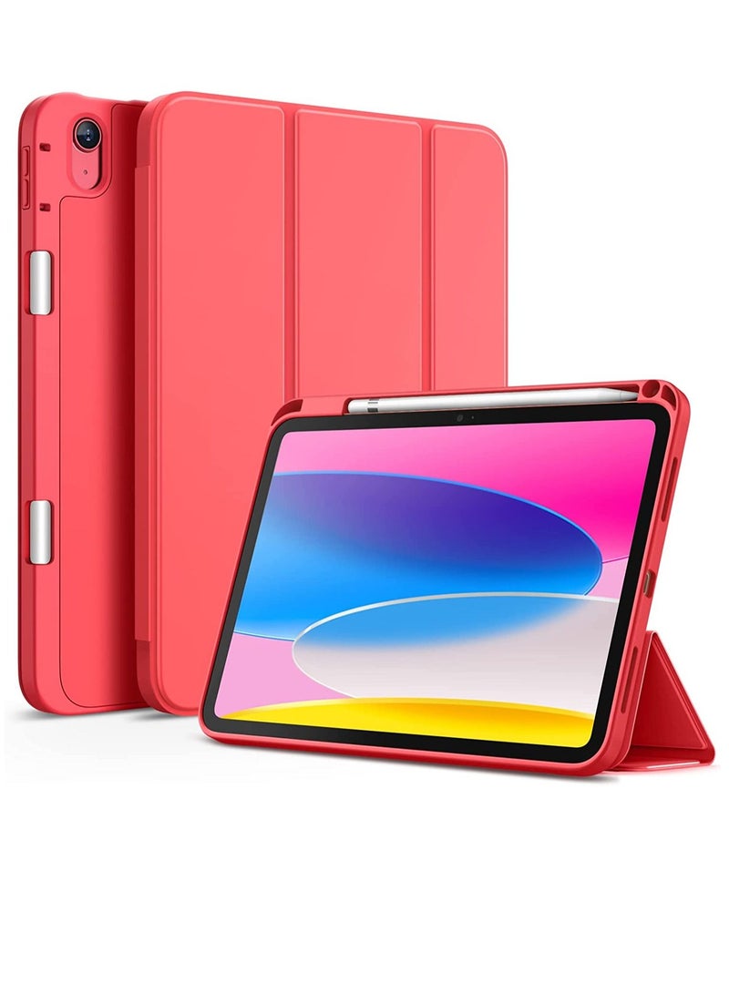 GENNEXT iPad 10th Generation 10.9 inch 2022 Case Flip Cover with Magnetic Closure Auto Wake/Sleep function having Pencil holder Slot - Image 1