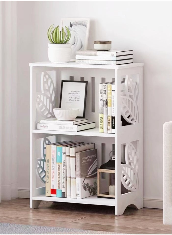 2-Tier Storage Bookshelf Storage OrganizerWhite 60x40x24 Centimeter - pzsku/ZB32D7760CFF084A47D18Z/45/_/1700303631/7df5ca34-e4cb-4e0e-be98-3bd79bd8d5bc