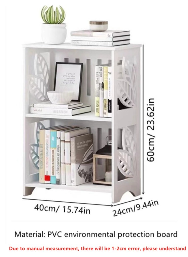 2-Tier Storage Bookshelf Storage OrganizerWhite 60x40x24 Centimeter - pzsku/ZB32D7760CFF084A47D18Z/45/_/1730361171/50b0cea1-7bd8-476f-a9e6-2441bba874b7