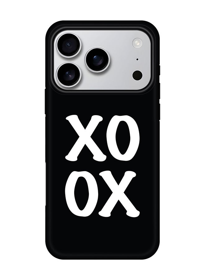Stylizedd Tough Pro Magnetic Case for iPhone 17 Pro, Dual Layer hybrid PC + TPU Mobile Cover Matte - XOXO