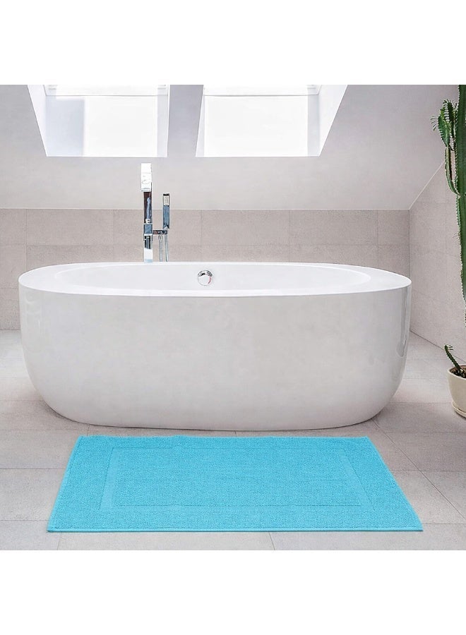 Bliss Casa - Bath Mats (2 Pack, 50 x 90 cm) - 1000 GSM Bathroom Mat for Toilets, Super Soft and Extra Absorbent Floor Mats For Elegant Look - Image 3