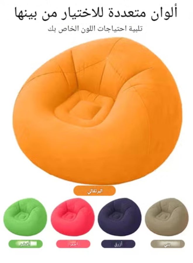 أريكة قابلة للنفخ، أريكة كروية للبالغين، أريكة كروية مفردة، أريكة قابلة للطي في الهواء الطلق - Image 3