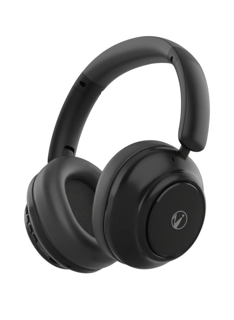 NYORK HS859 Wireless Headphones with Active Noise Cancellation (ANC), Bluetooth 5.3, 300mAh Battery, 18–24 Hours Playtime" - Image 1