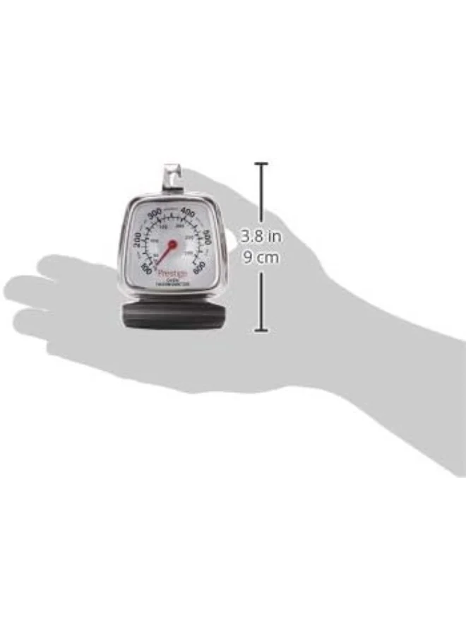 برستيج Prestige Oven Thermometer | Durable | High Accuracy | Wide Temperature Range-Silver فضي ‎3x15.6x9.6سم