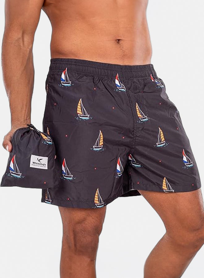 White Eagle Men's Swim Shorts & Matching Bag by White Eagle - Image 1