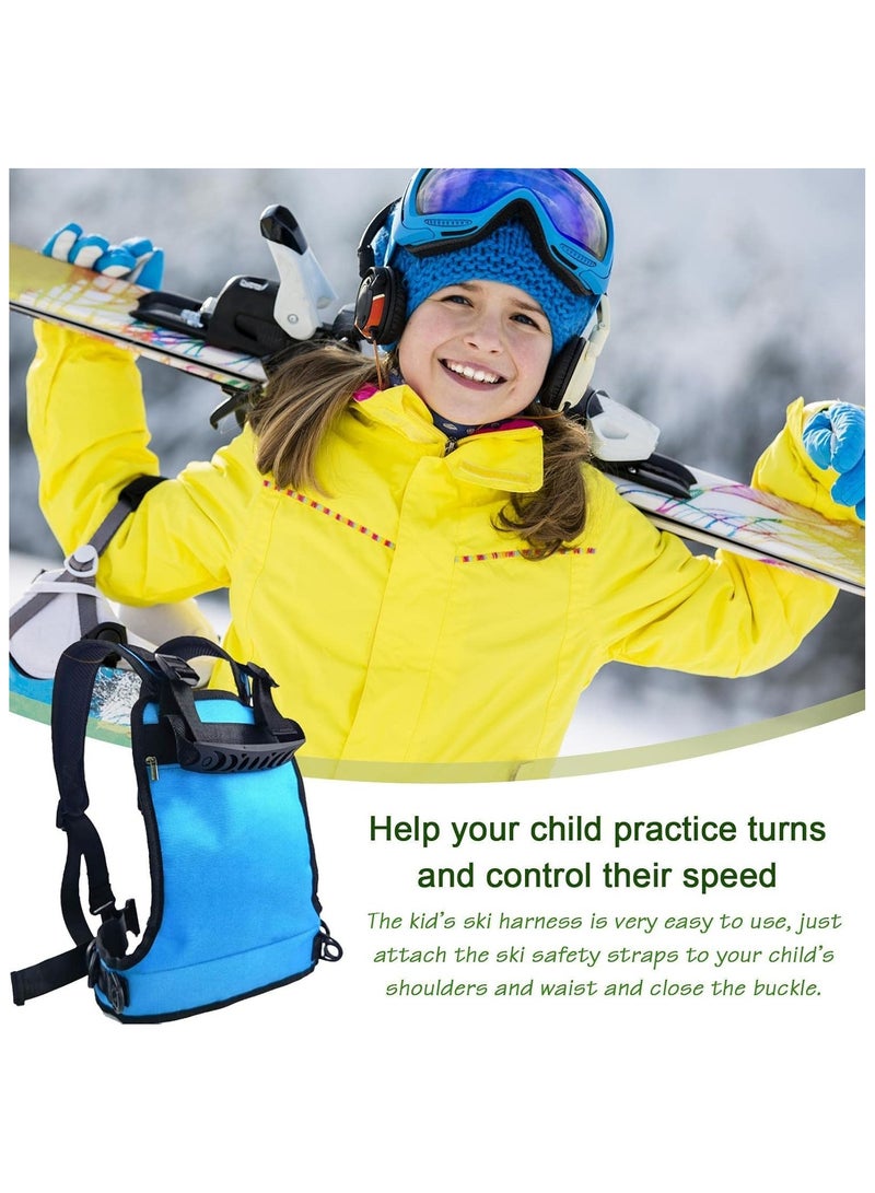 Generic Training Harness for Skating Ski Trainer for Kids Oxford Fabric Ski Strap and Nylon Kids Ski Learning Aid for Speed Control  - Image 3