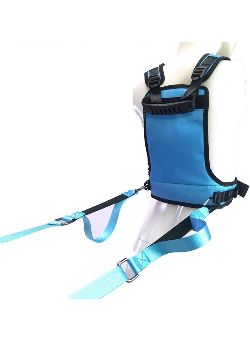 Generic Training Harness for Skating Ski Trainer for Kids Oxford Fabric Ski Strap and Nylon Kids Ski Learning Aid for Speed Control  - Image 5