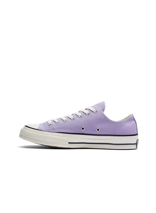 Converse Chuck Taylor All-Star Low Top Canvas Sneakers - Pastel Lavender Retro Casual Shoes 42SIZE