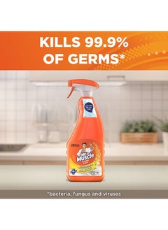 Mr. Mucsle Kitchen And Bathroom Cleaner Pack of 2 Orange  - Image 3