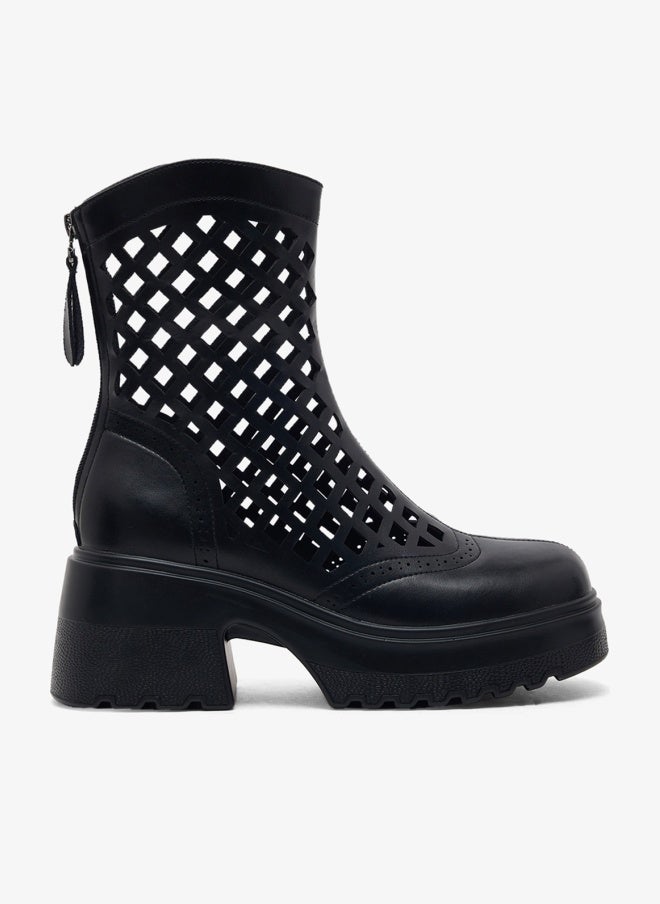 جينجر بوت للكاحل مقصوص بالليزر - Image 1