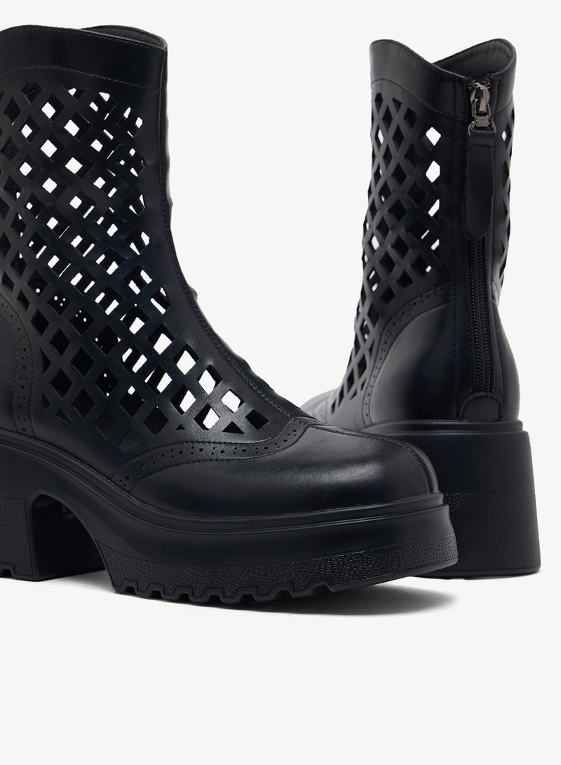 جينجر بوت للكاحل مقصوص بالليزر - Image 4