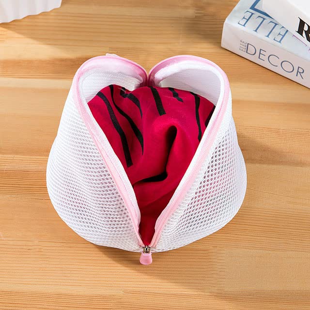 Luxula Luxula Bra Underwear Laundry Wash Bag Polyester Double Mesh Clothes Protector Zipper Pouch - Image 2