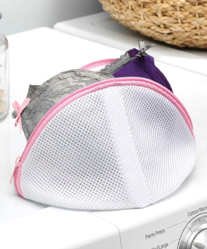 Luxula Luxula Bra Underwear Laundry Wash Bag Polyester Double Mesh Clothes Protector Zipper Pouch - Image 1