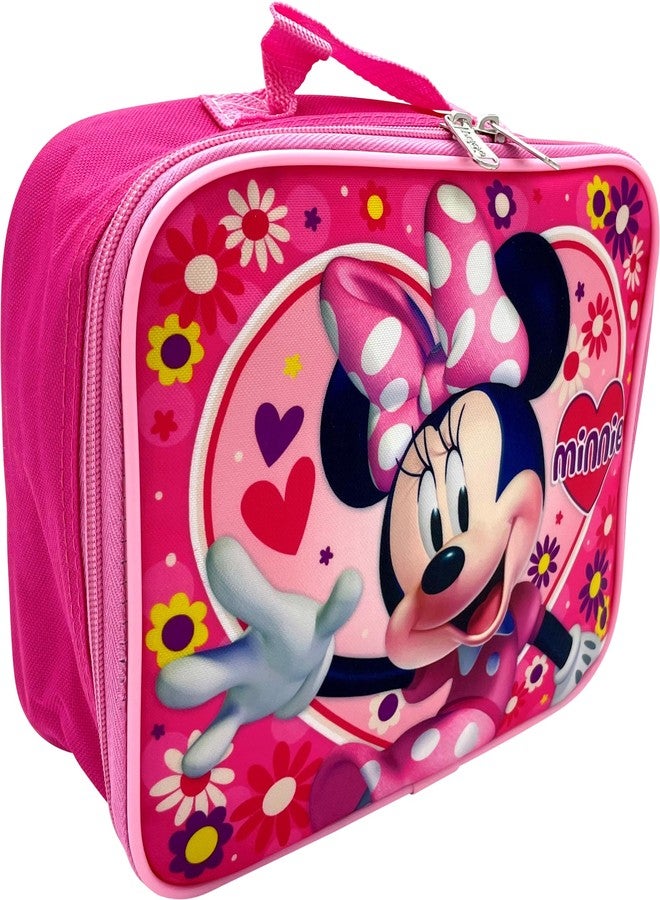 Ruz صندوق غداء معزول للأطفال مرخص من ديزني/مارفل (ميني ماوس - وردي) - Image 2