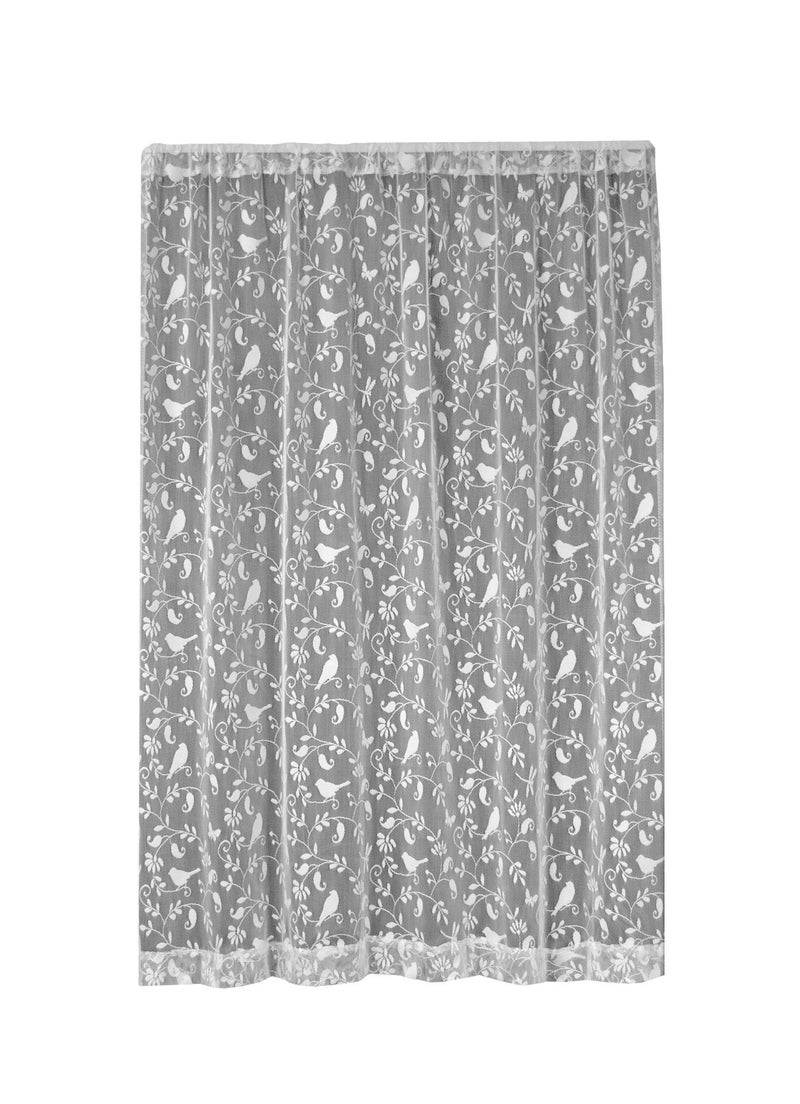 Heritage Lace White Bristol Garden 60x63 Panel 60 x 63