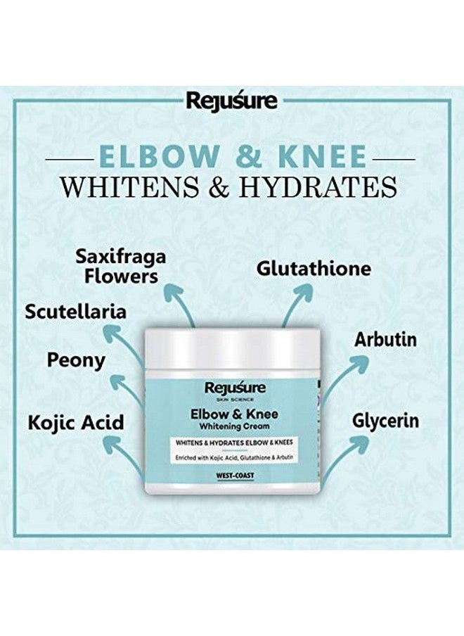 Rejusure Elbow & Knee Lightening Cream Lightens & Hydrates Elbow & Knees 50 Gm  - Image 3