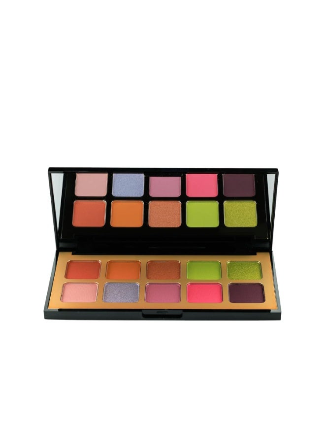 ارماف بيوتي لوحة ظلال العيون "شادو" (Shadow Palette) من "أرماف بوتيه" (Armaf Beauté): لوحة مكياج 10 في 1، تضم 10 درجات لونية رائعة | OhSoChill، الوزن 131 جم. - Image 1