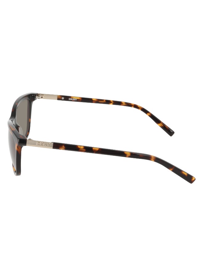 DKNY FULL RIM ACETATE DKNY SUN DK558S 5316 (237) DARK TORTOISE - Image 4