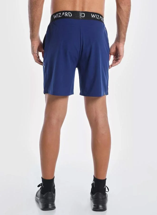 Wizard Men Blue Performance Shorts