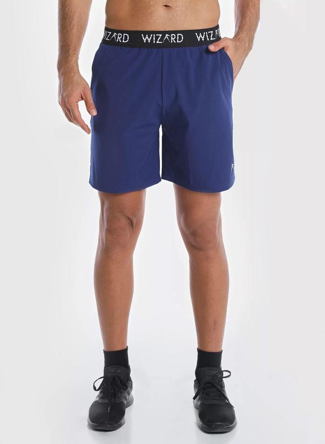 Wizard Men Blue Performance Shorts - Image 1