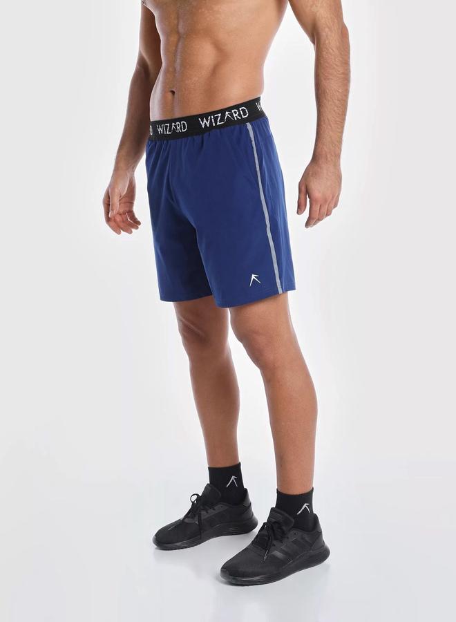 Wizard Men Blue Performance Shorts - Image 5