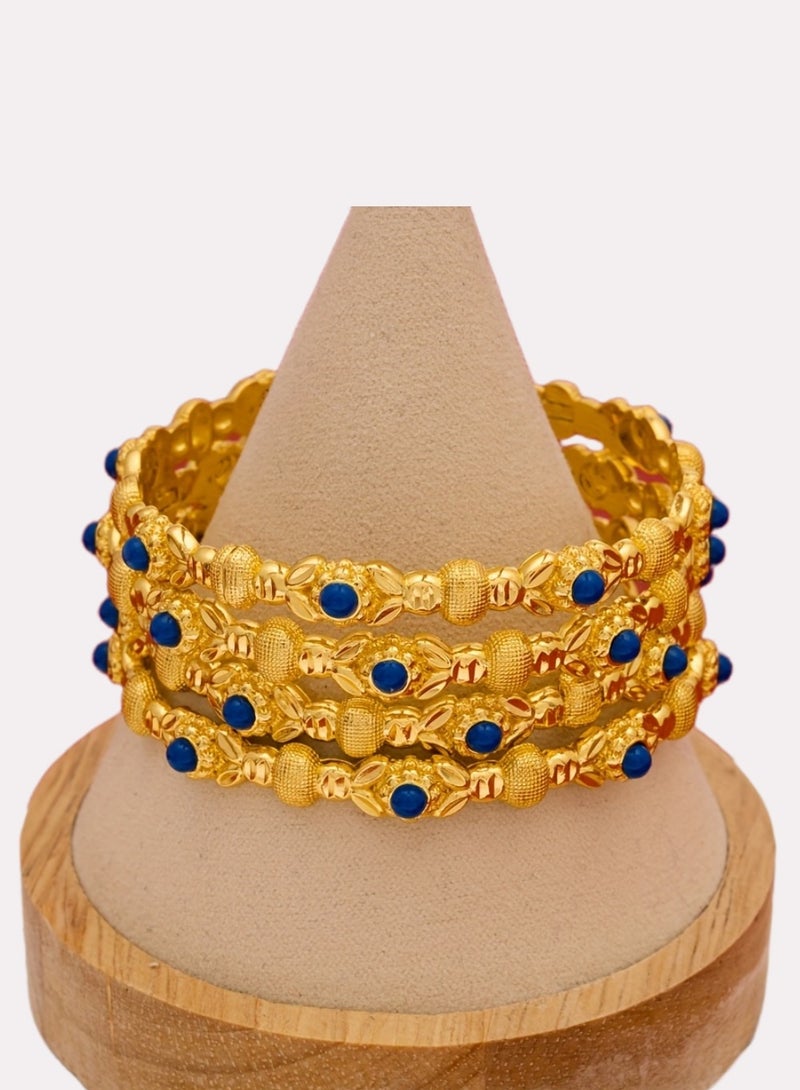 FASHION Sapphire Cute Rabbit Carving Pattern Bracelet, Women's High End Eco Friendly Copper Fashion Bracelet - Image 5