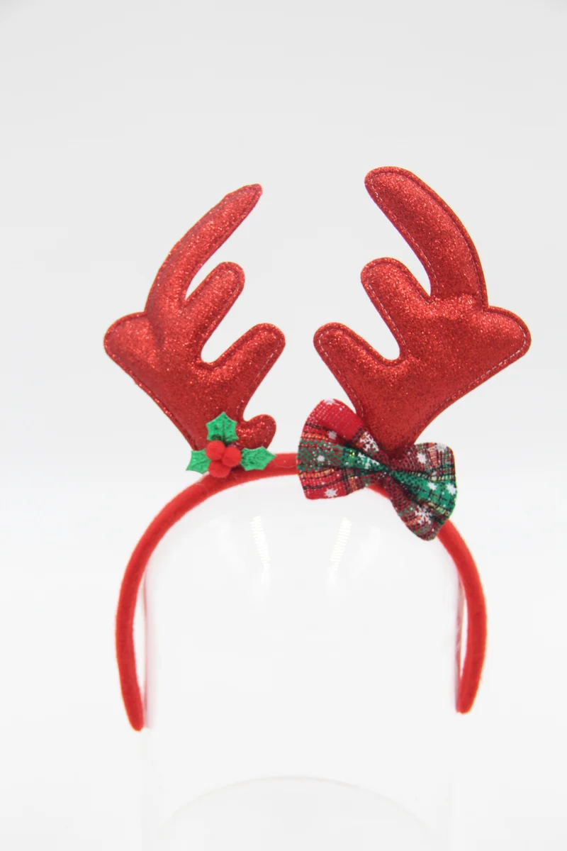 D'Daniela 8 Pieces Reindeer Xmas Headbands Set