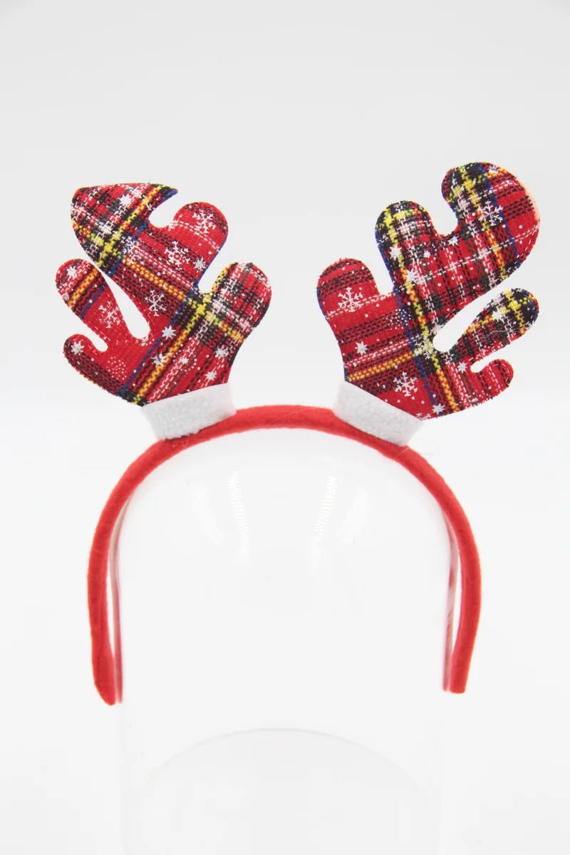 D'Daniela 8 Pieces Reindeer Xmas Headbands Set