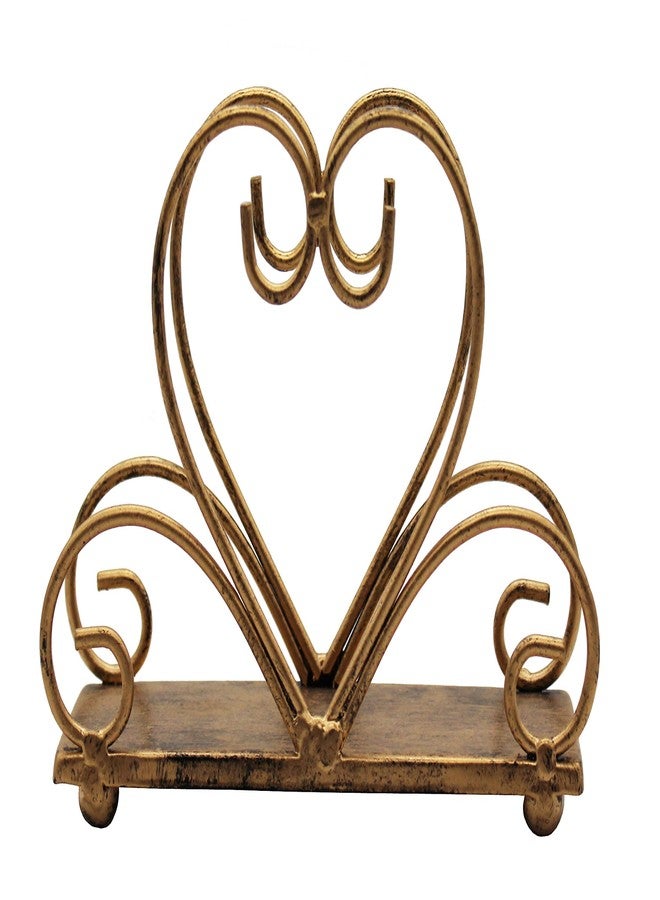 Owlgift (Bronze) - Metal Table Napkin Holder Freestanding Tissue Dispenser, Bronze - Image 2
