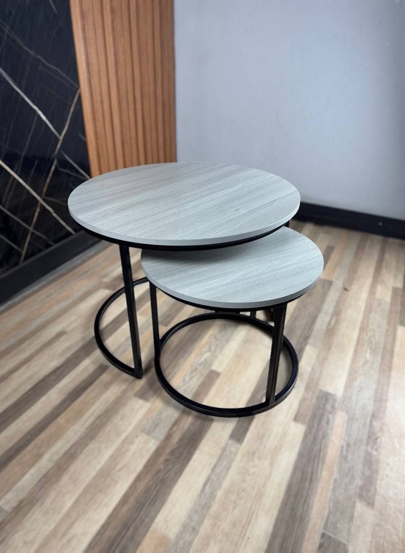 طاولة قهوة معدنية - Image 3