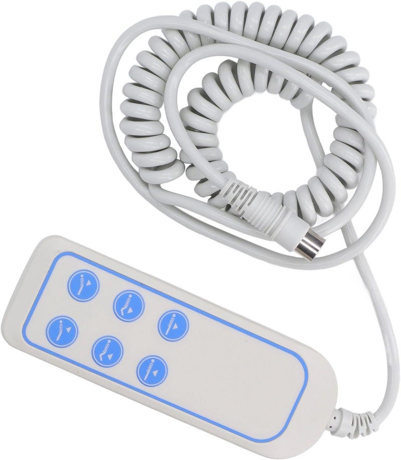 Lifting Bed Controller, Electric PVC IP66 Hand Control with Hook Design for Smart Home Hospital Lifting Table Recliner - Image 3