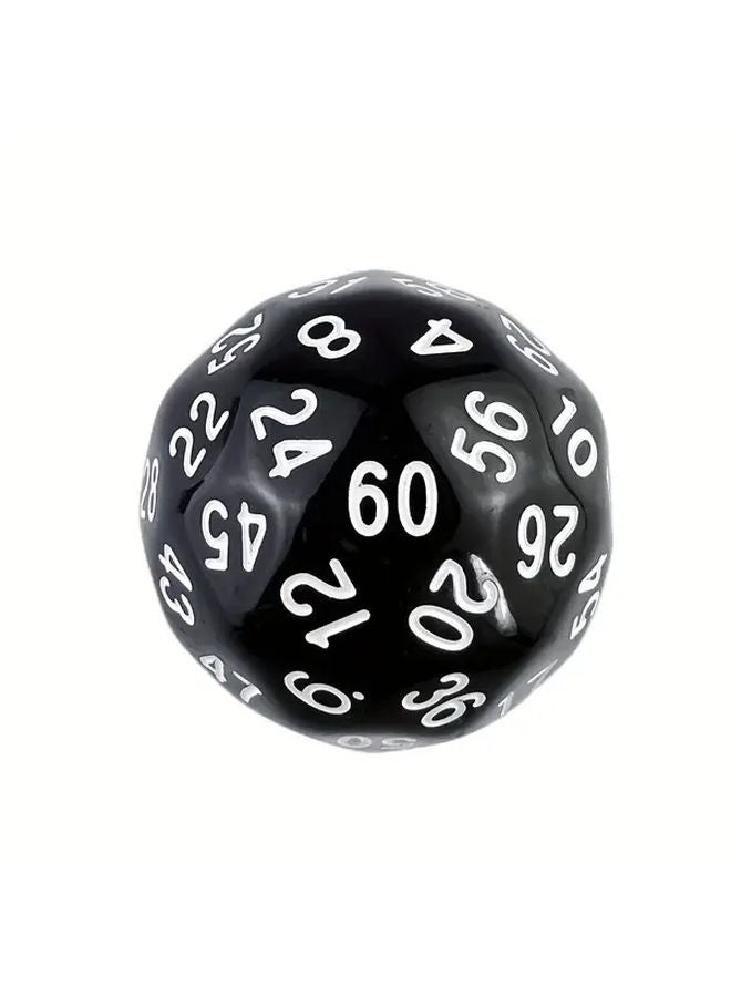 بلاك دورميا D60 36مم نرد أكريليك بأنماط رياضية لألعاب الطاولة والتدريس الرياضي - Image 1