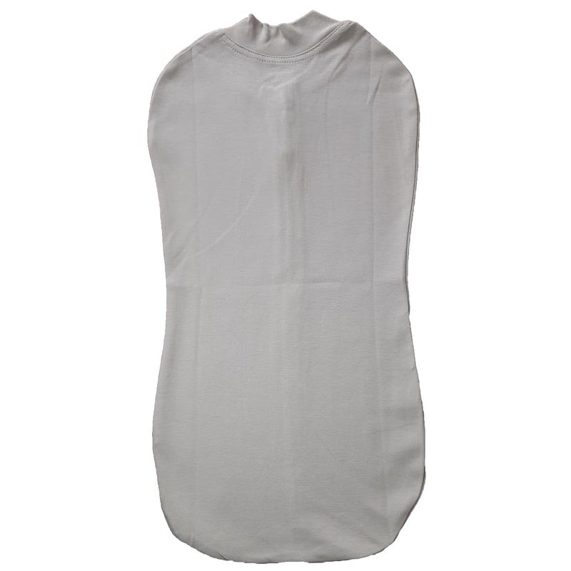 MammaChamp Zipper Swaddle Sleeping SackBlanketsWrapPodBag New Born Baby for 03 Months Pack of 1 Grey - Image 2