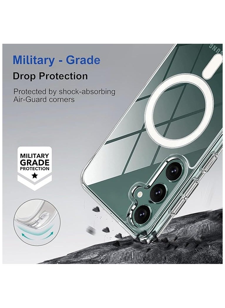 TWEGGON Samsung S25 Plus Case, Protection Clear Magsafe Case for Samsung Galaxy S25 Plus  - Image 2