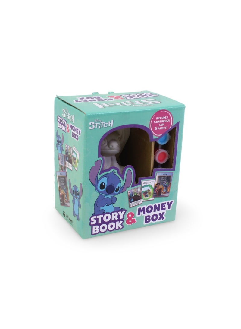 Igloo Books Disney Stitch Story Book & Money Box Set - Image 1