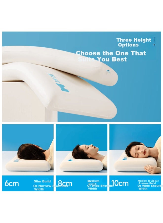 Mlily Mili Cervical Pillow Neck Support Deep Sleep Memory Foam Pillow Core Adult Slow Rebound Zero Pressure Student Special Non-collapsing - Image 4