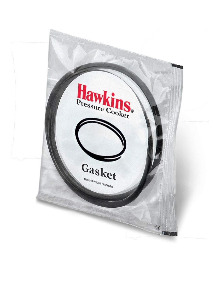 Hawkins Hawkins Gasket for 3.5 to 8-Liter Pressure Cooker Sealing Ring, Medium, Black  - Image 1