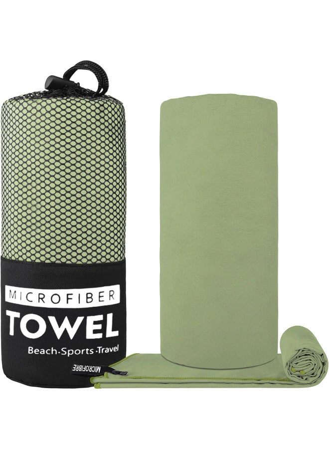 YOGA Swimming,double-sided Velvet Quick-drying Towel Microfiber Sports Fitness Towel Portable - Image 1