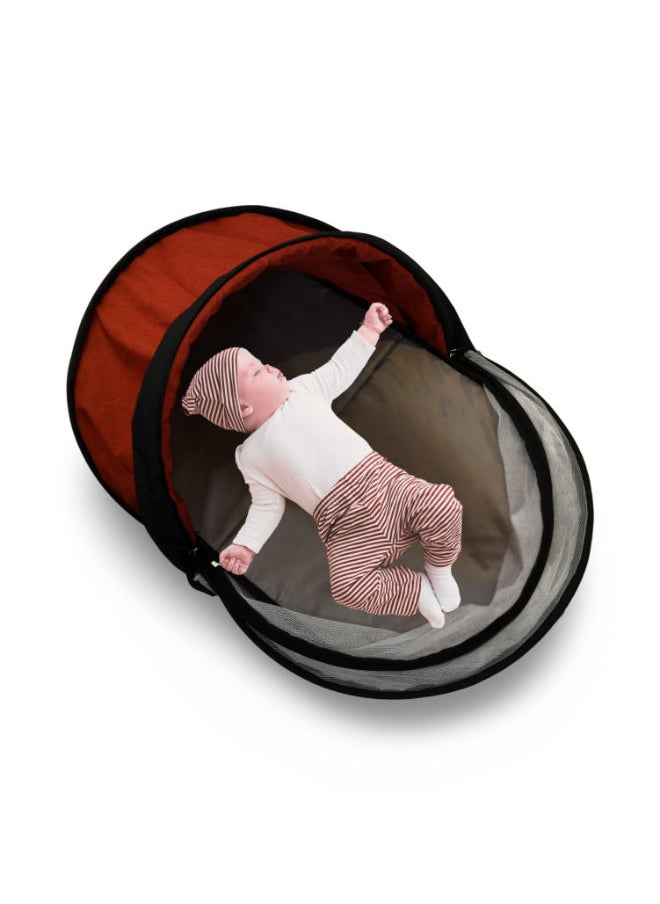Petit bebe Baby Cot Bed Premium Dark Red  - Image 5
