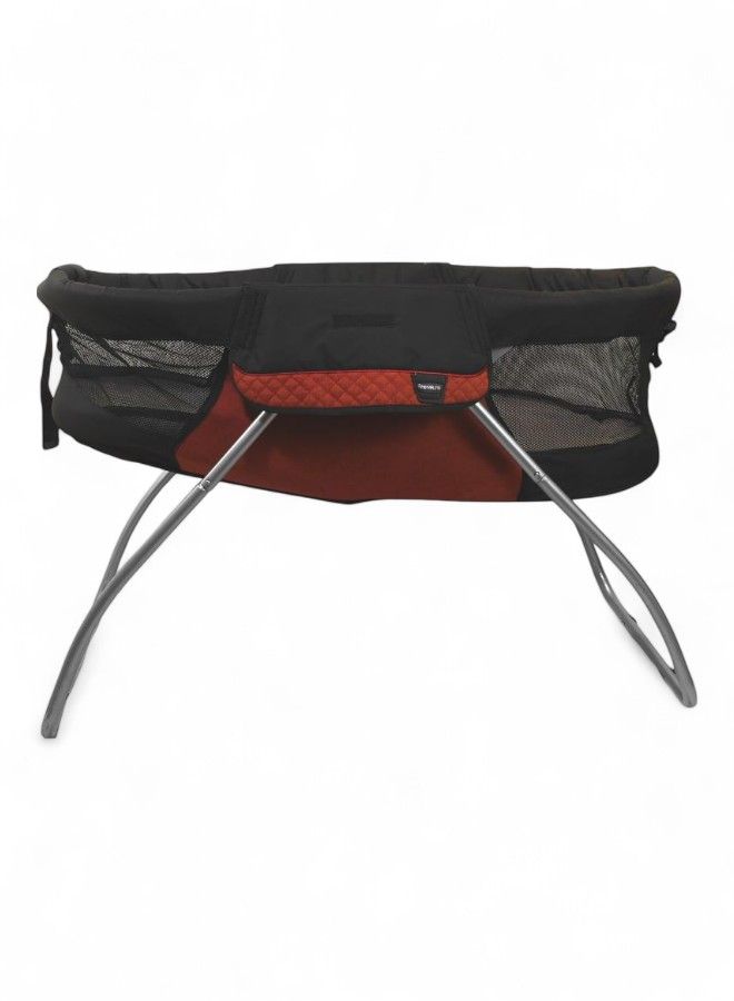 Petit bebe Baby Cot Bed Premium, Dark red - Image 4