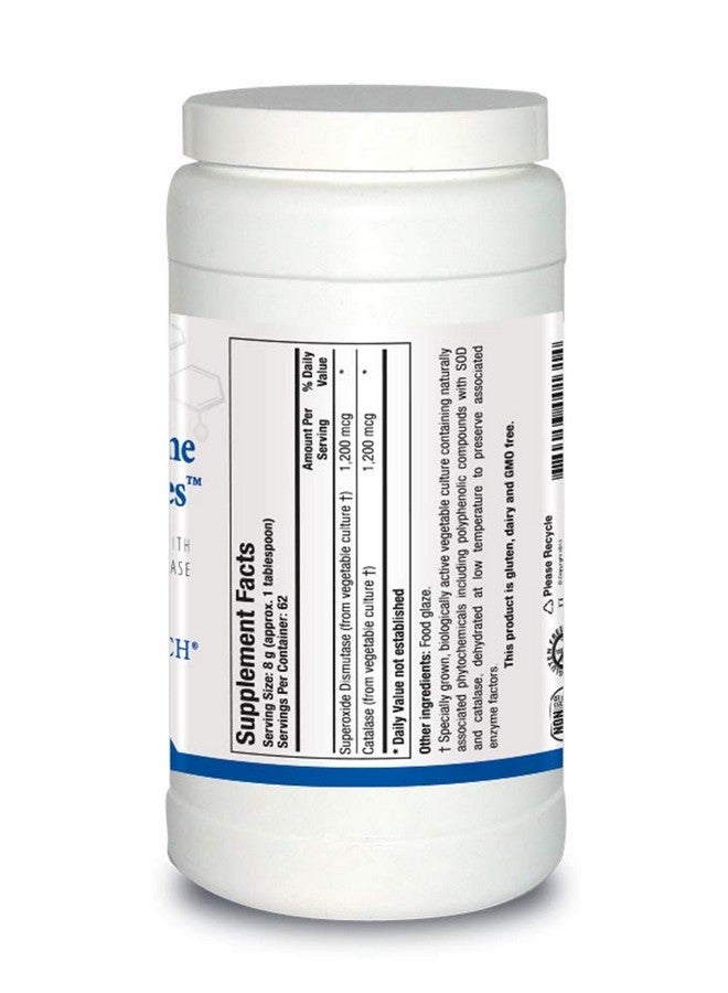 BIOTICS Research Dismuzyme Plus Granules Sod 1200 Catalase High Antioxidant Activity Supports Immune System Healthy Inflammatory Pathways. Contains: 17.9 Ounces 500 Grams 62 Servings - Image 3